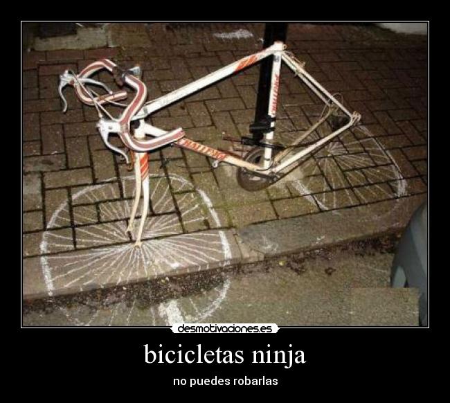 bicicletas ninja -
