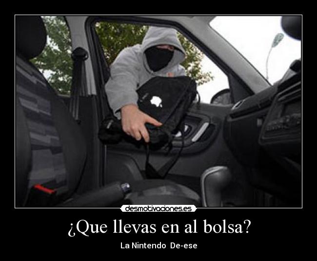 ¿Que llevas en al bolsa? - 