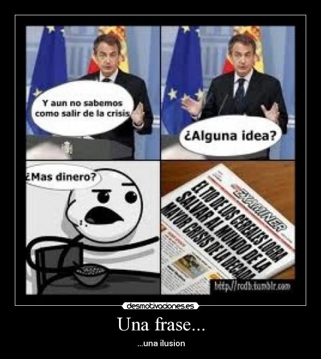Una frase... -