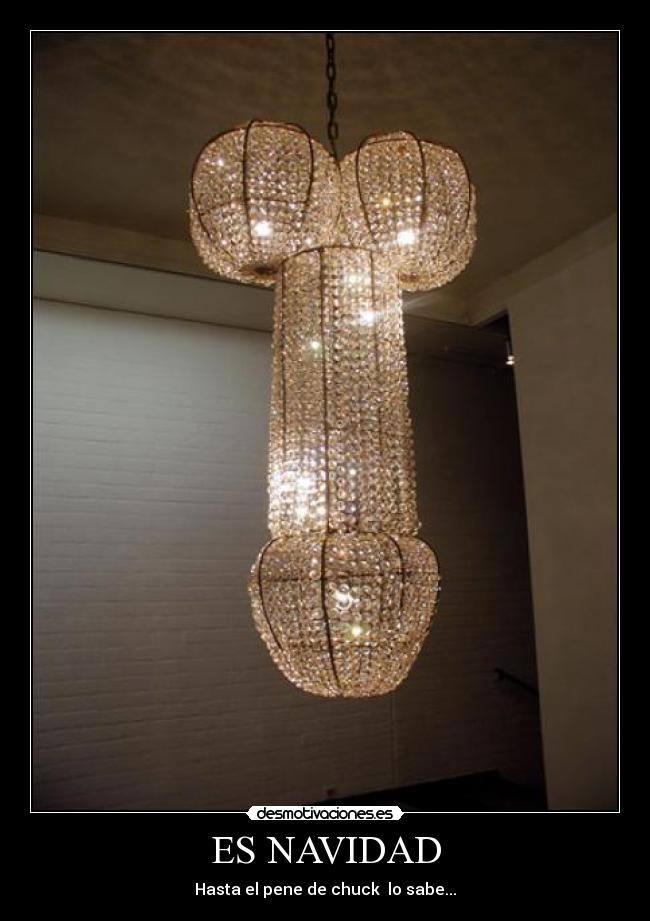 ES NAVIDAD - Hasta el pene de chuck lo sabe...