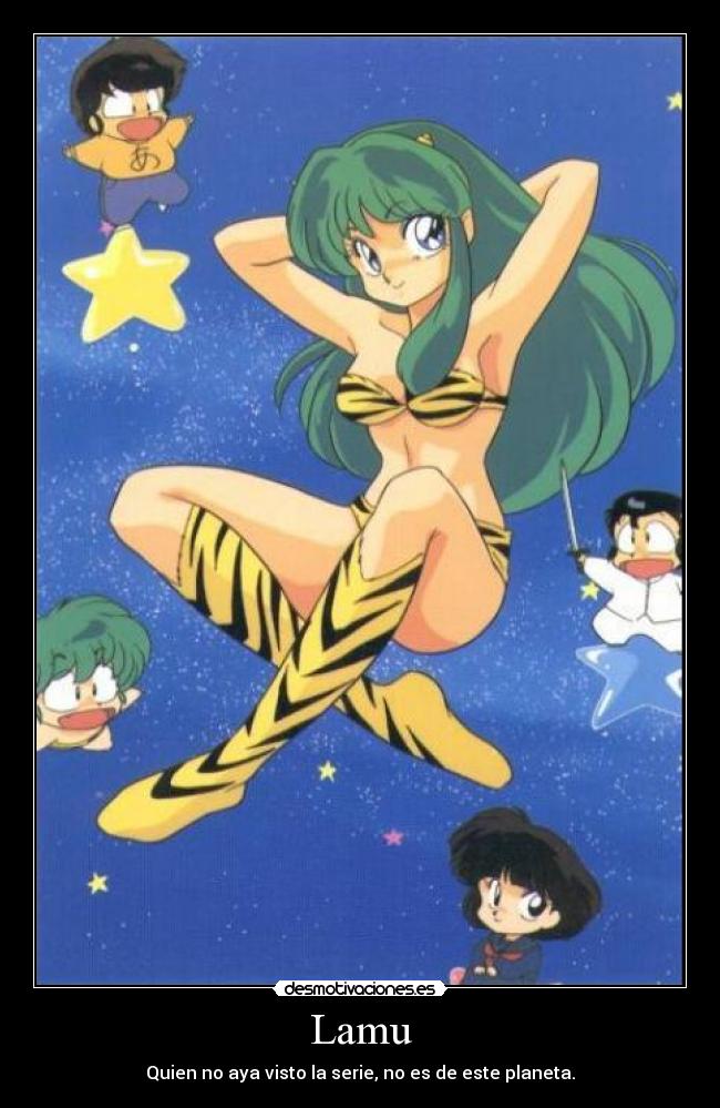 Lamu - Quien no aya visto la serie, no es de este planeta.