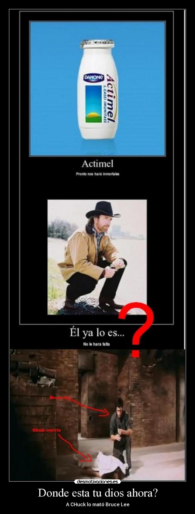 carteles dios chuk norris murio desmotivaciones