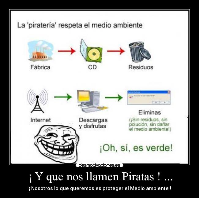 ¡ Y que nos llamen Piratas ! ... -