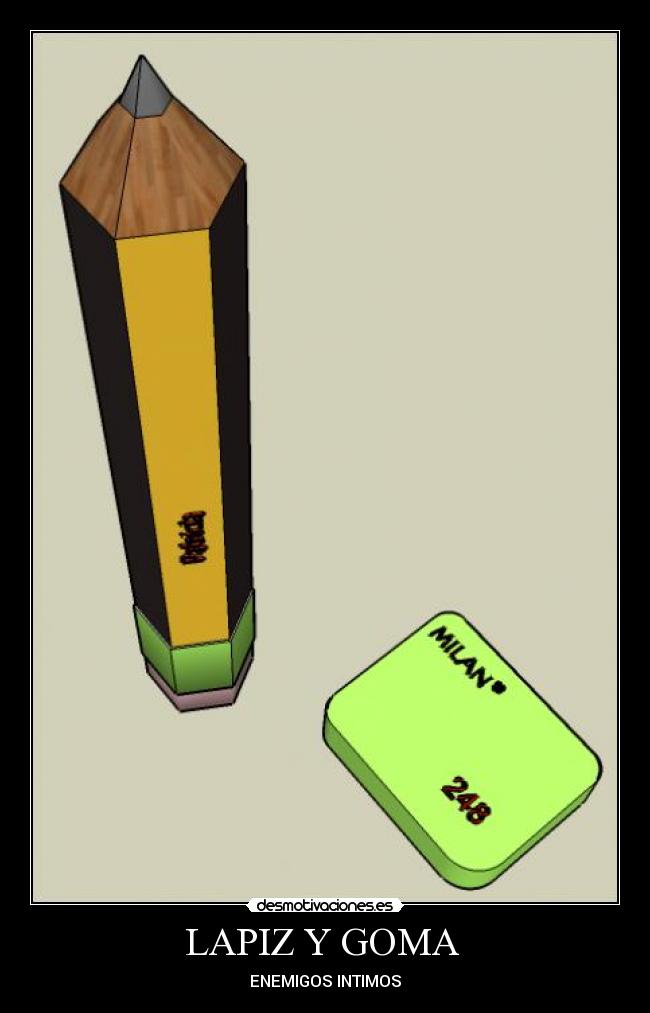 LAPIZ Y GOMA  - ENEMIGOS INTIMOS