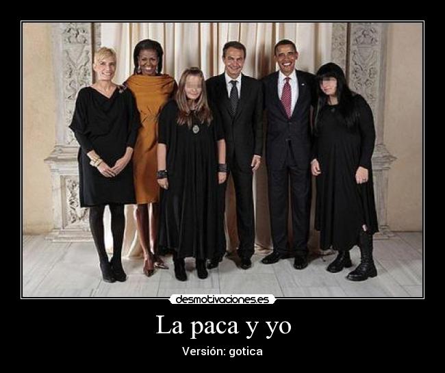 La paca y yo - Versión: gotica