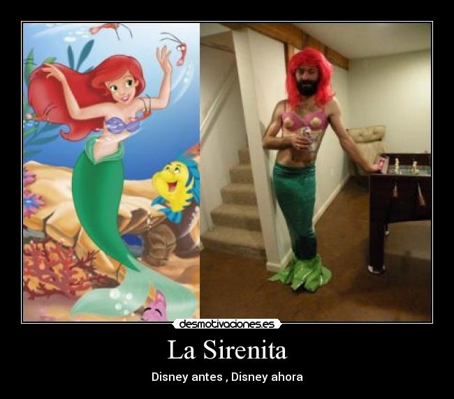 La Sirenita - Disney antes , Disney ahora