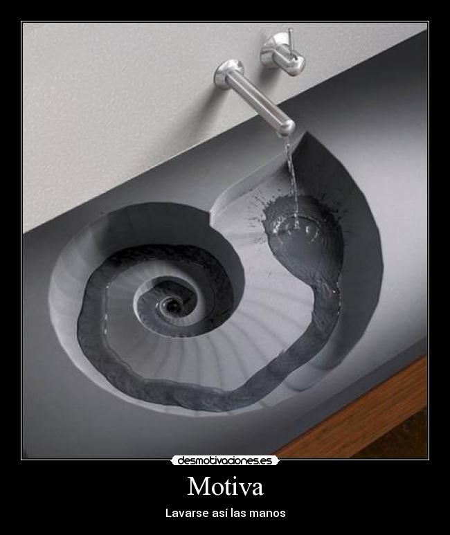 carteles lavarse manos espiral desmotivaciones