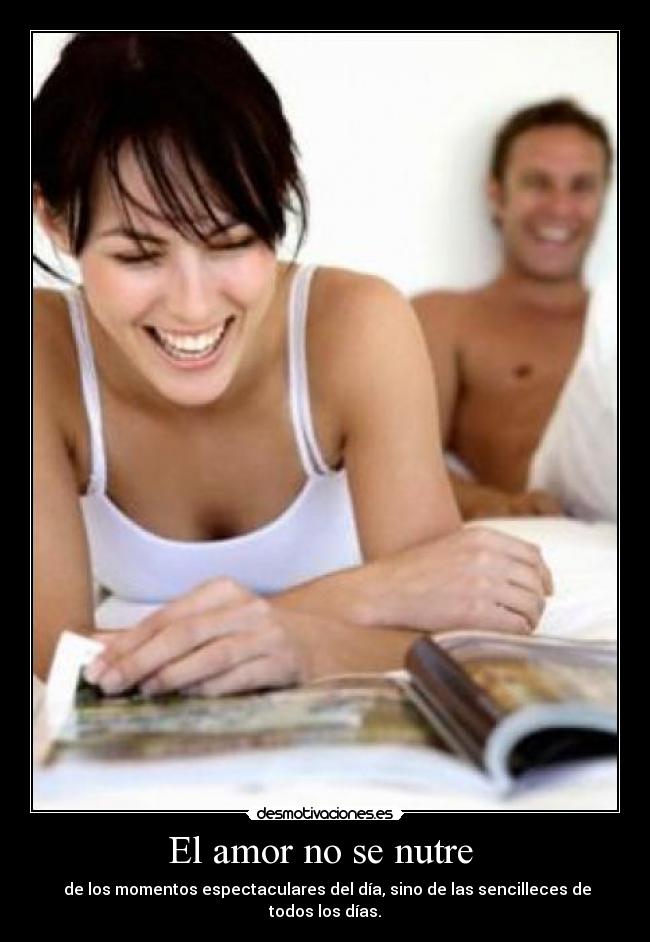 El amor no se nutre  - 