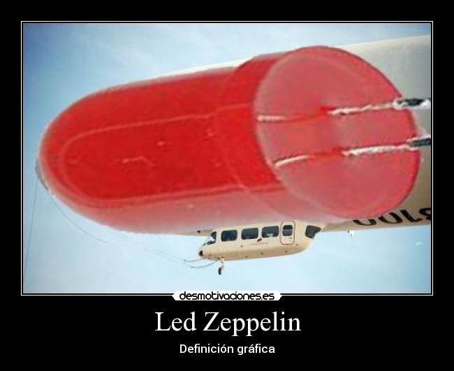 carteles led zeppelin definicion grafica desmotivaciones