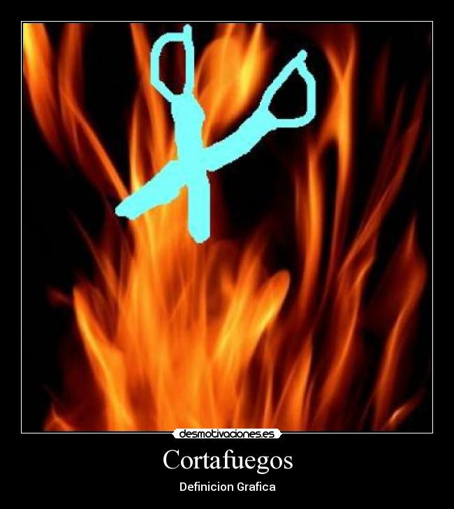 carteles cortafuegosdefinicion grafica desmotivaciones