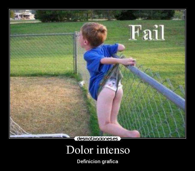 Dolor intenso -