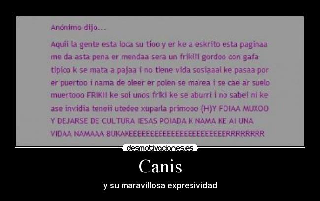 Canis -