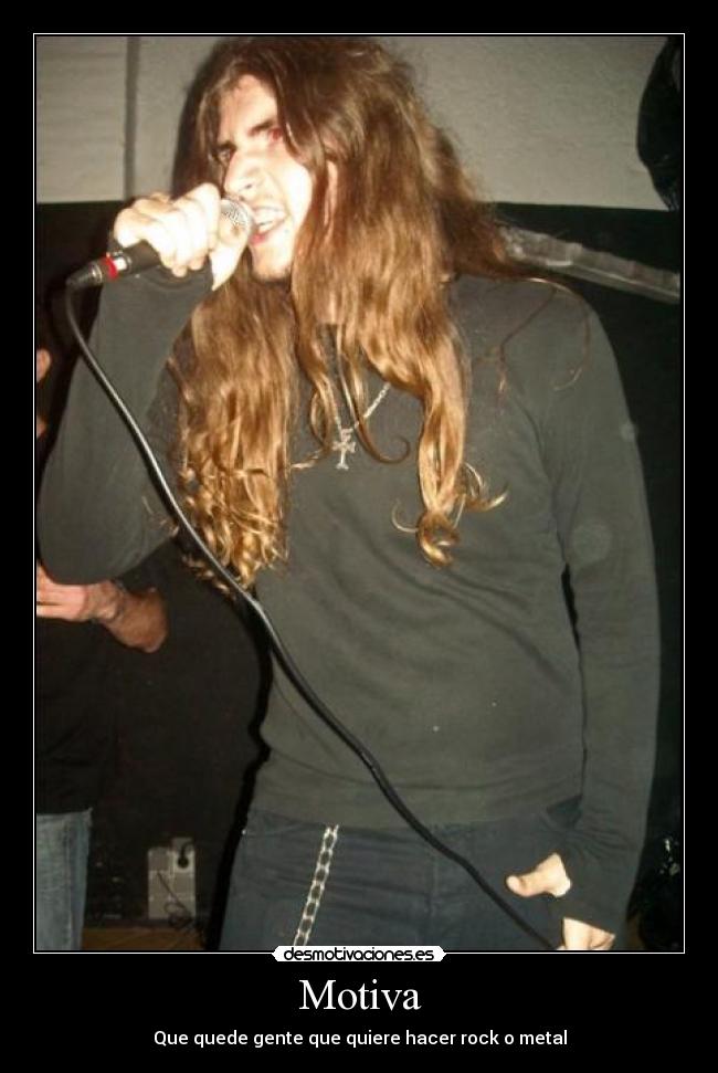Motiva - Que quede gente que quiere hacer rock o metal