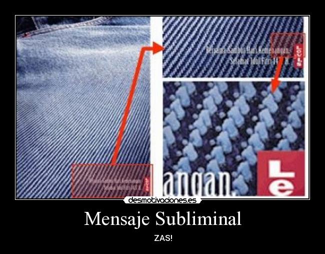 Mensaje Subliminal - ZAS!