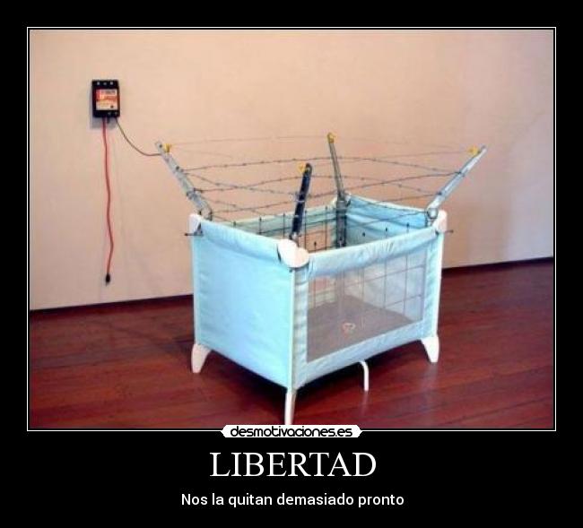 LIBERTAD - Nos la quitan demasiado pronto