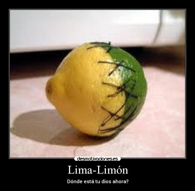 carteles dios ahora lima limon killerbee desmotivaciones