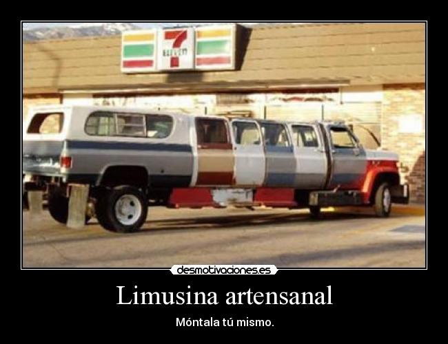 Limusina artensanal -