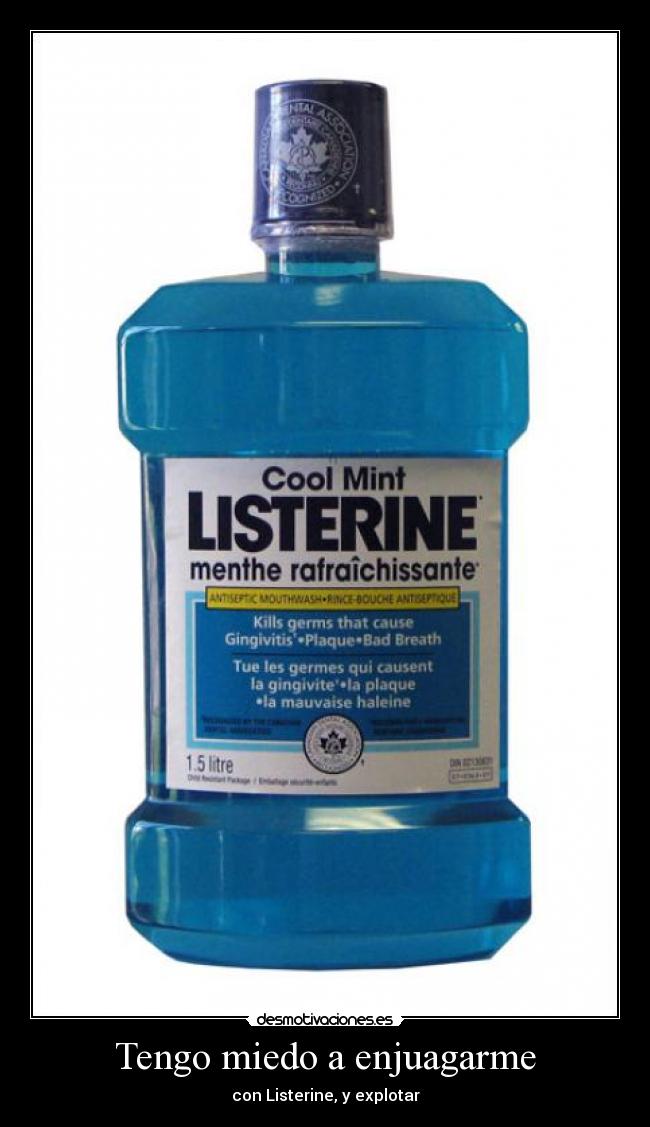 Tengo miedo a enjuagarme -