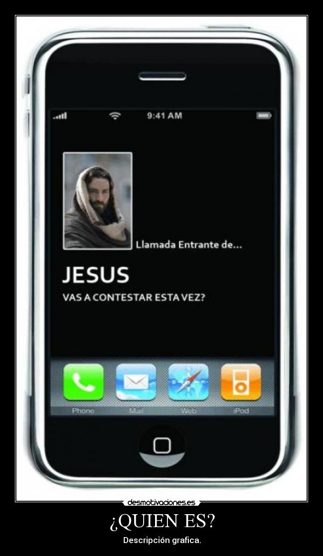 ¿QUIEN ES? - Descripción grafica.