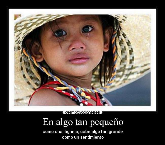En algo tan pequeño - 