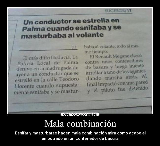 carteles mala combinacion desmotivaciones