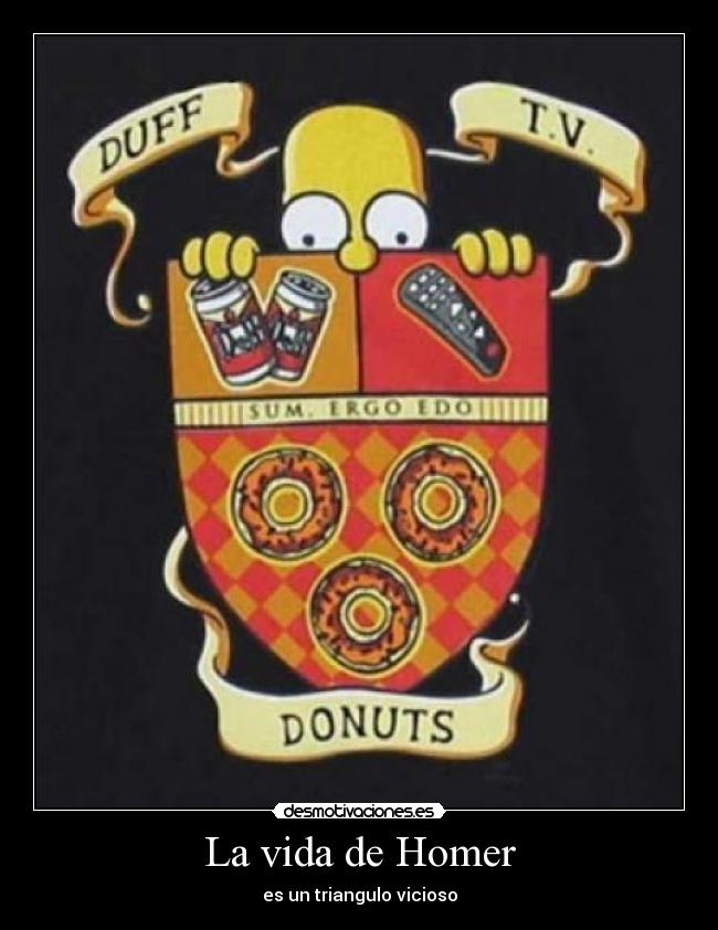 La vida de Homer - es un triangulo vicioso