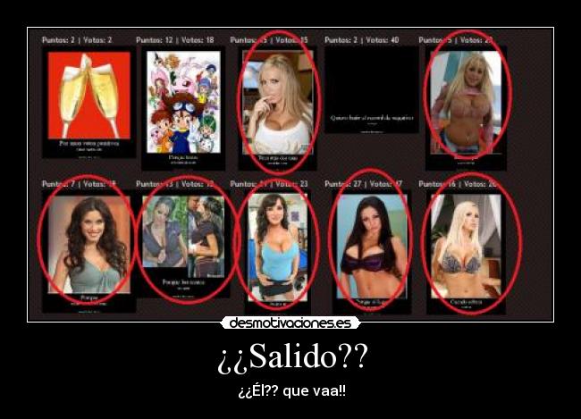 ¿¿Salido?? -