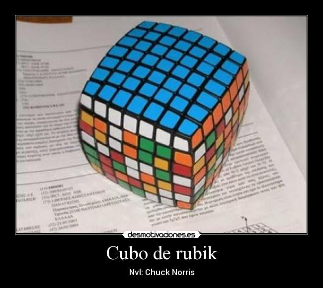 Cubo de rubik - 