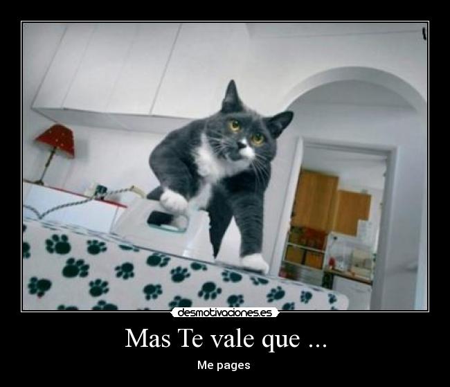Mas Te vale que ... - Me pages