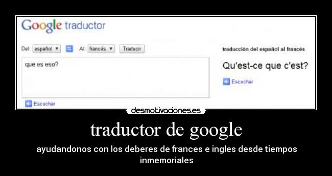 traductor de google - 