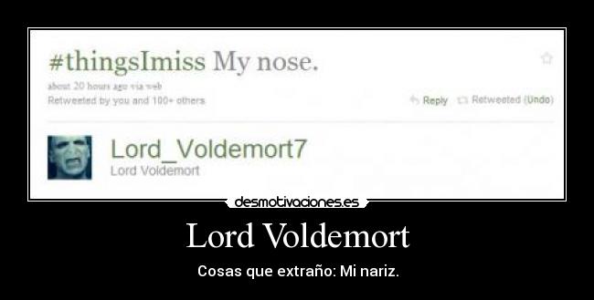 Lord Voldemort -