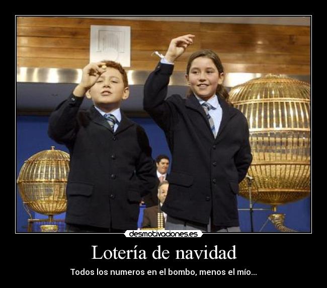 Lotería de navidad - 