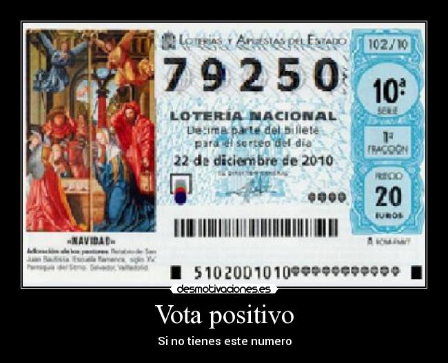 Vota positivo -
