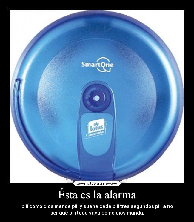 Ésta es la alarma - 
