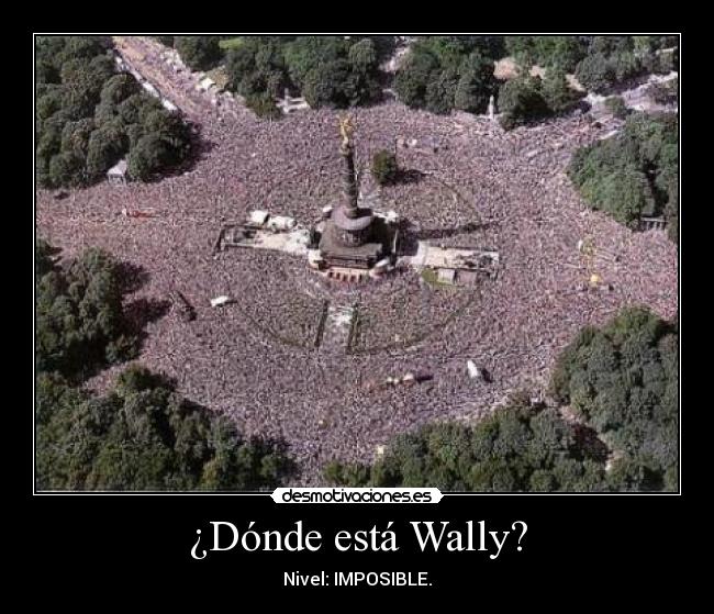 ¿Dónde está Wally? - Nivel: IMPOSIBLE.