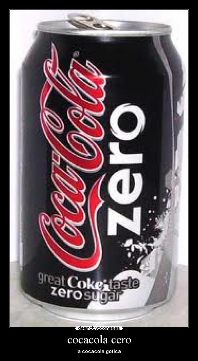 cocacola cero - 