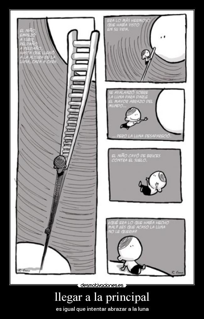 carteles llegar principal desmotivaciones