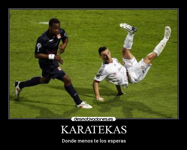 KARATEKAS - Donde menos te los esperas