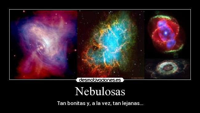 carteles nebulosas desmotivaciones