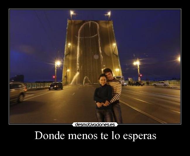 Donde menos te lo esperas - 