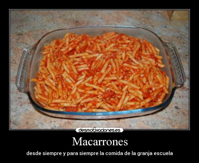 carteles macarrones desmotivaciones