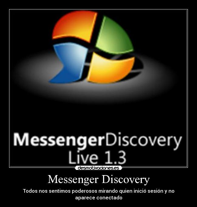 carteles payball94 messenger discovery desmotivaciones