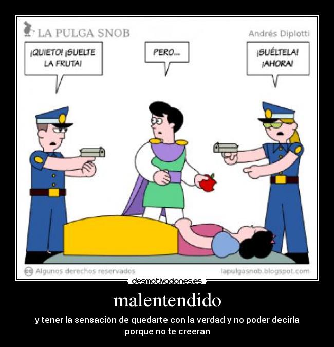 malentendido -