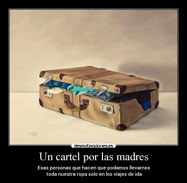 Un cartel por las madres - 