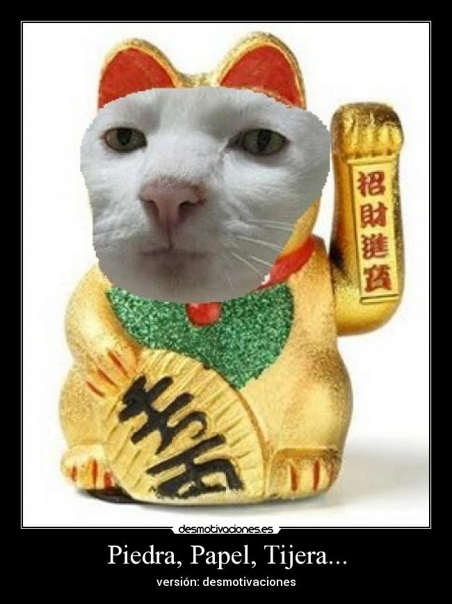 Piedra, Papel, Tijera... - versión: desmotivaciones