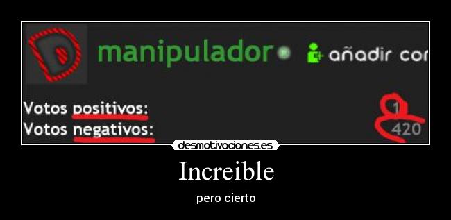 Increible -