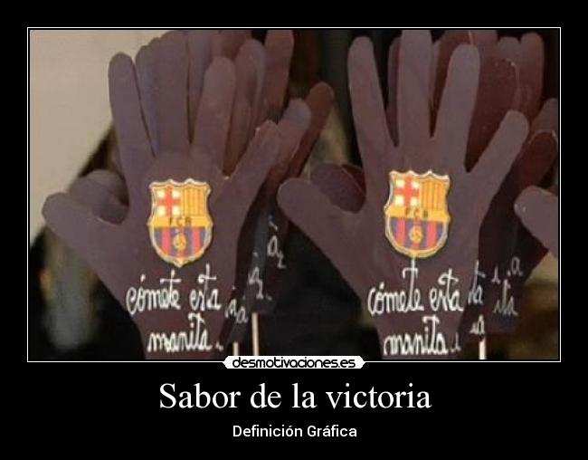 carteles sabor victoria desmotivaciones