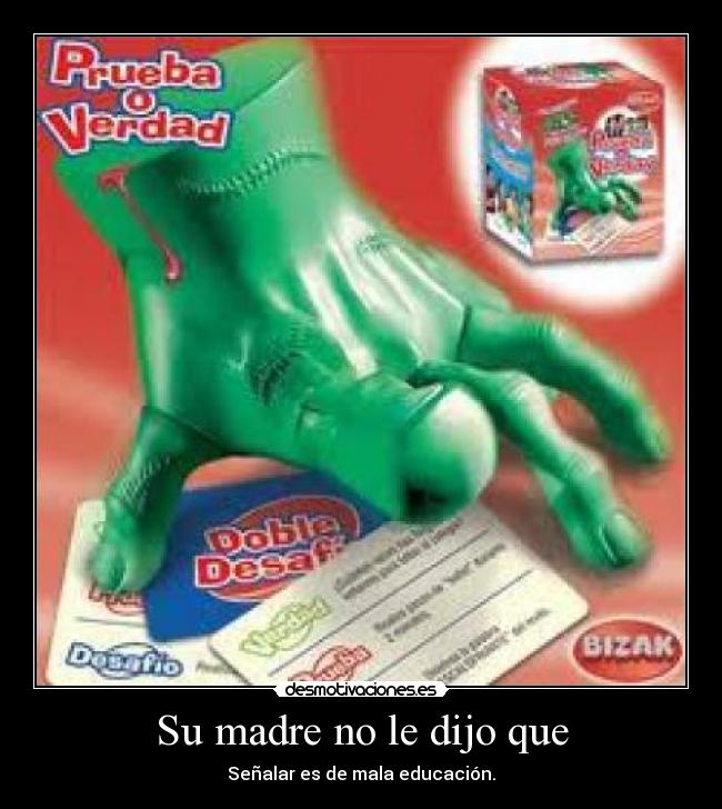 carteles madre mano desmotivaciones