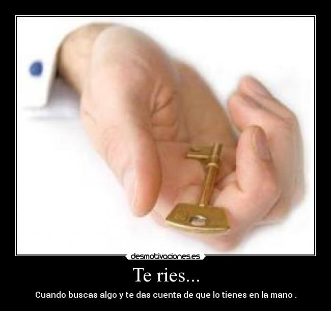 Te ries... - 