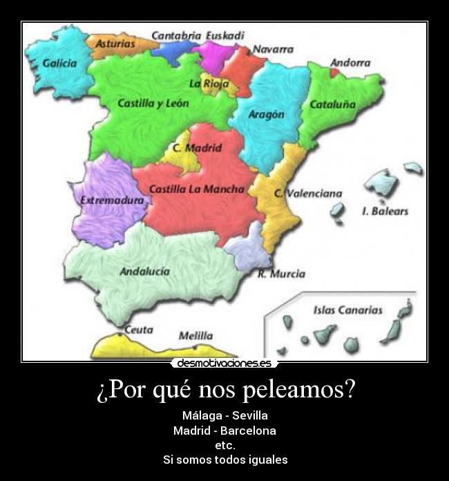 ¿Por qué nos peleamos? -